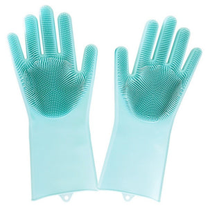 Magic Silicone Dish Washing Gloves