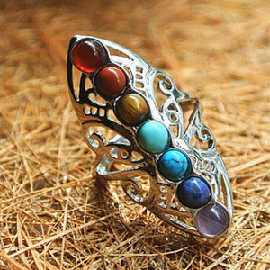 7 Chakras Healing Ring