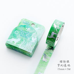 Lovely planet washi tape