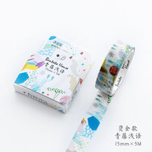 Lovely planet washi tape