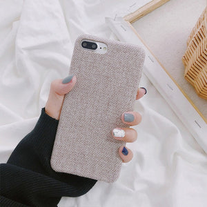 Cloth Texture Iphone Case