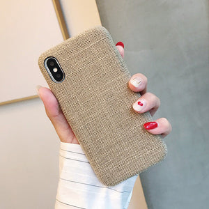 Cloth Texture Iphone Case