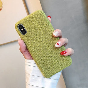 Cloth Texture Iphone Case