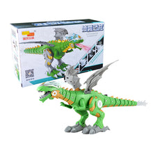 Mechanical blazing dragon